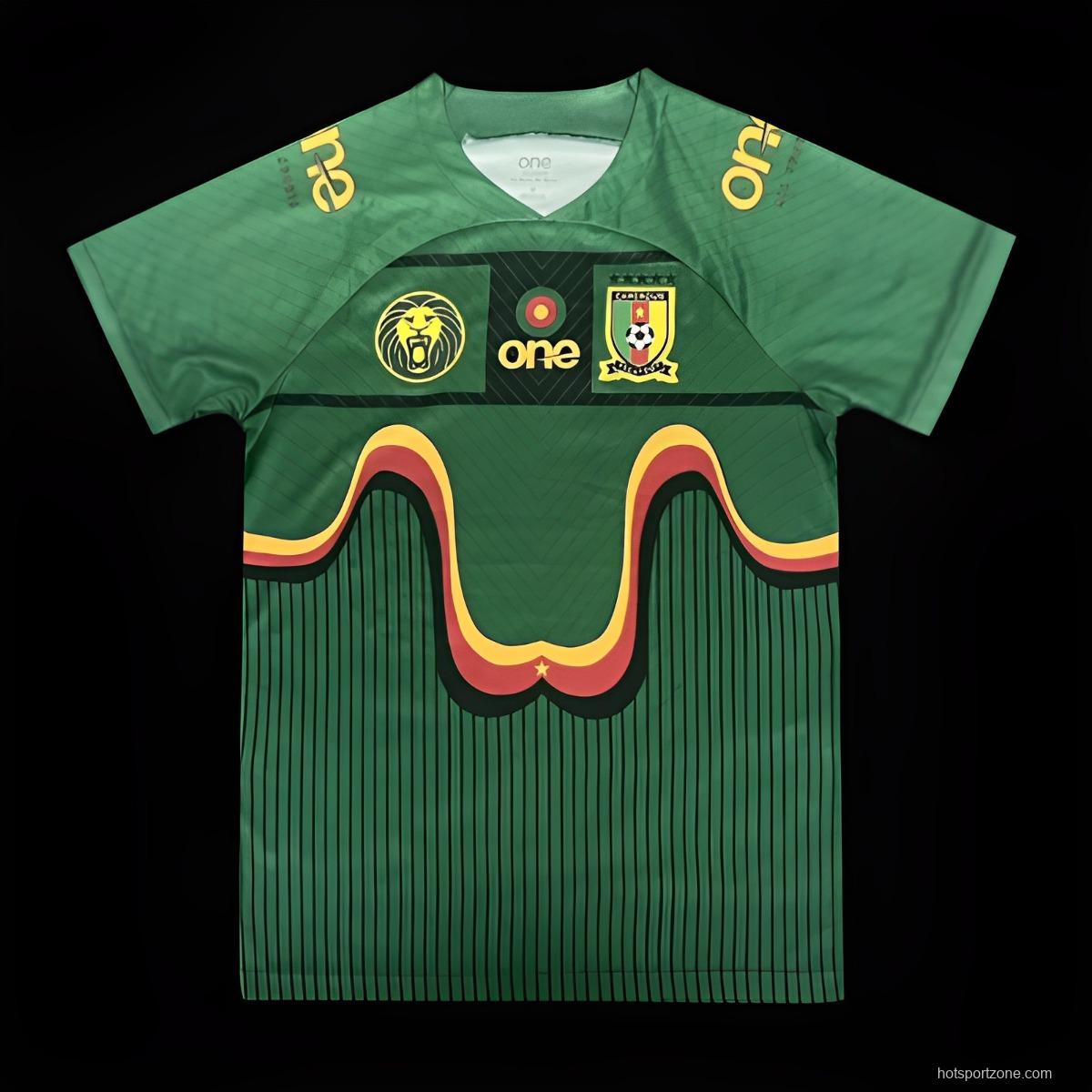 2023 Cameroon Green Jersey