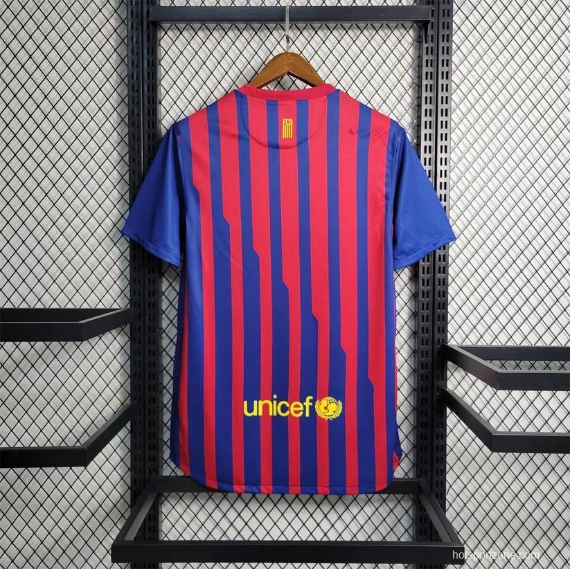 Retro 11/12 Barcelona Home Jersey