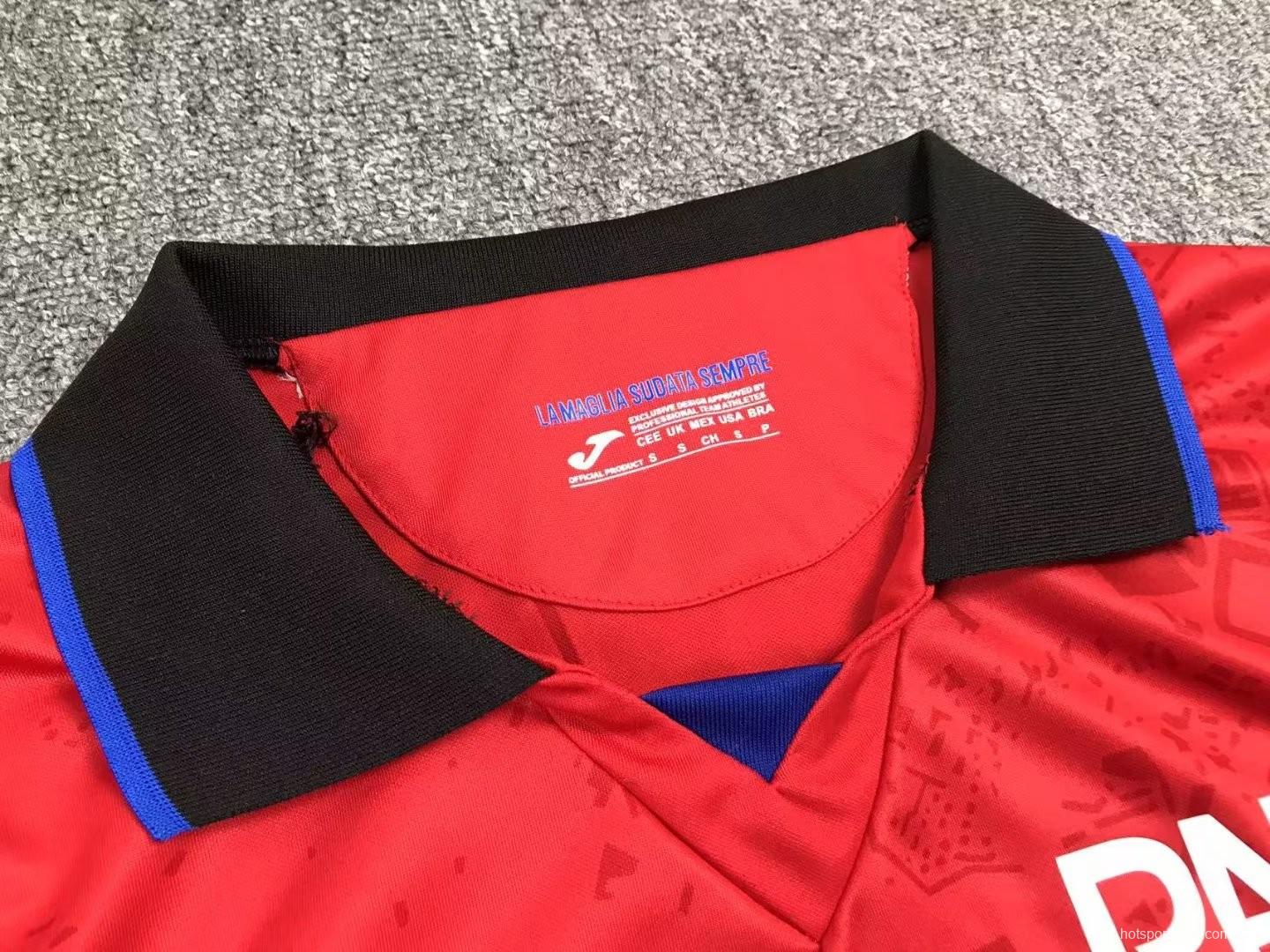 23/24 Atalanta Third Red Jersey
