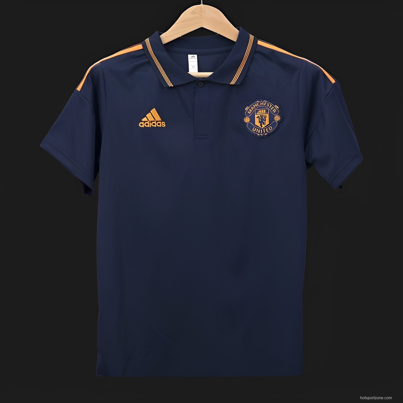 23/24 Manchester United Navy Polo Jersey