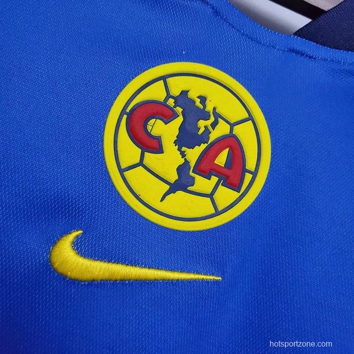 Retro 01/02 Club America Away Blue Jersey