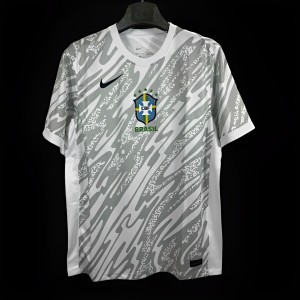 2023 Brazil Grey Goalkeeper Jersey