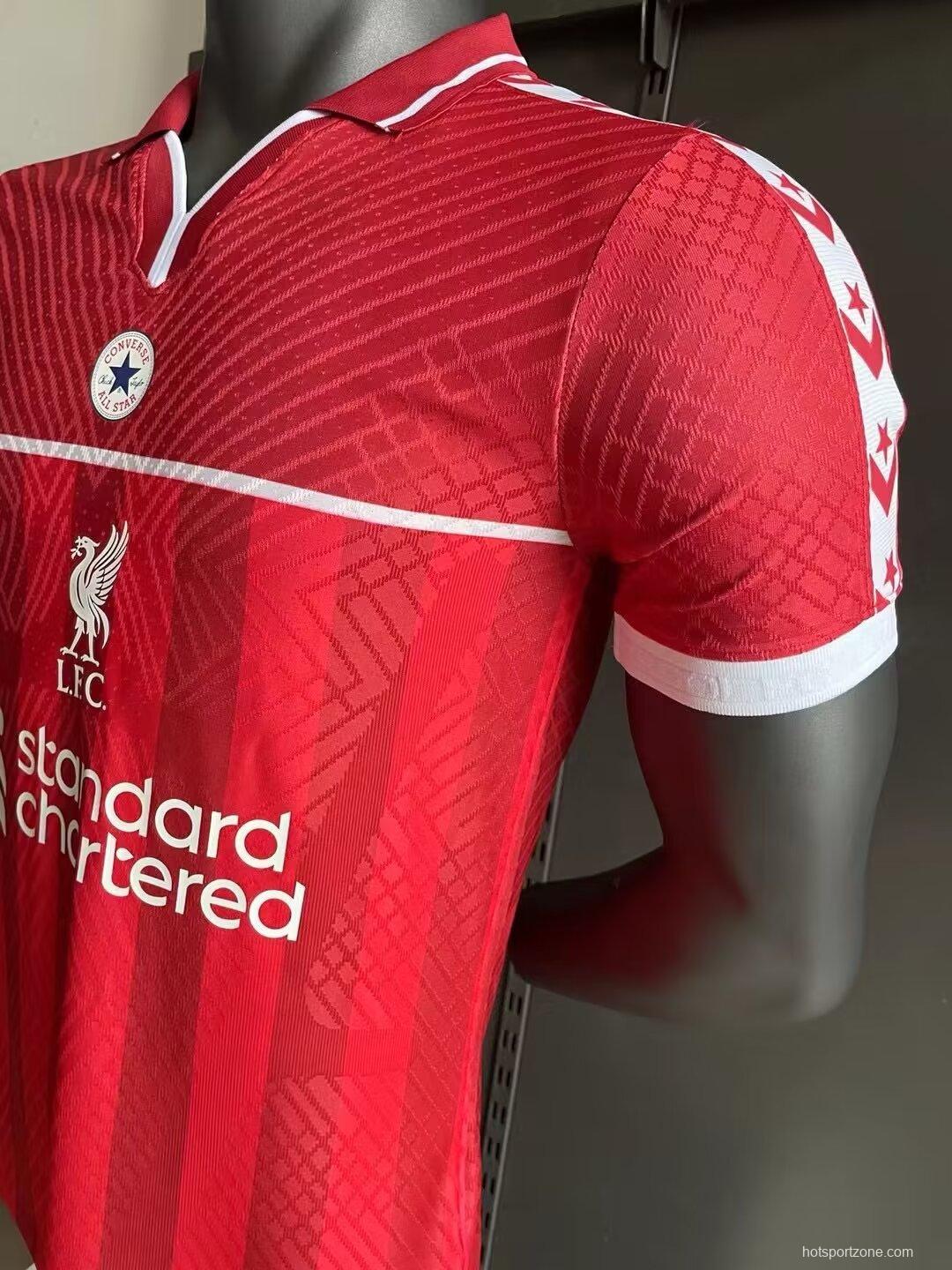 Player Version Liverpool x Converse Home Special Jersey