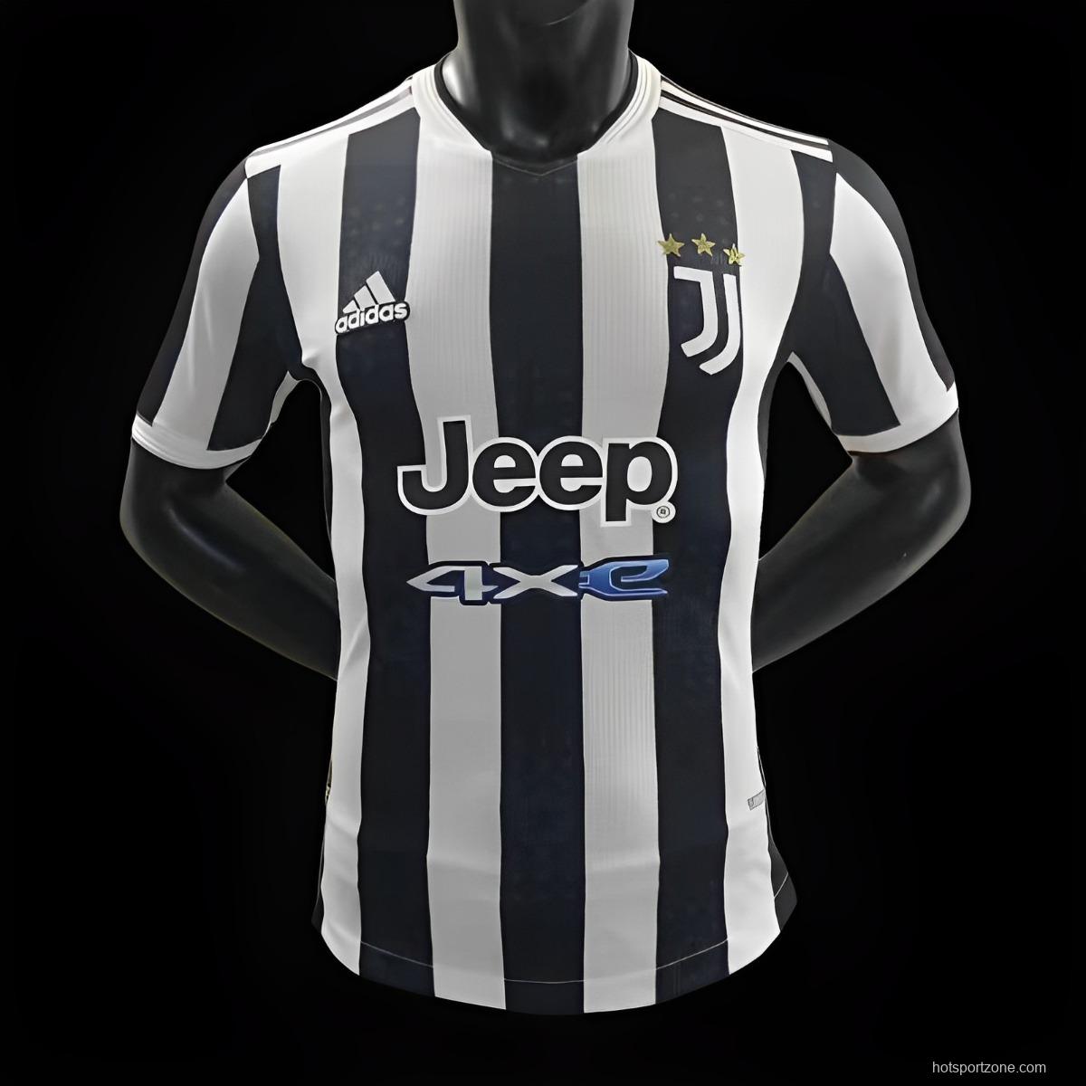 Player Version 21/22 Retro Juventus Home Jersey