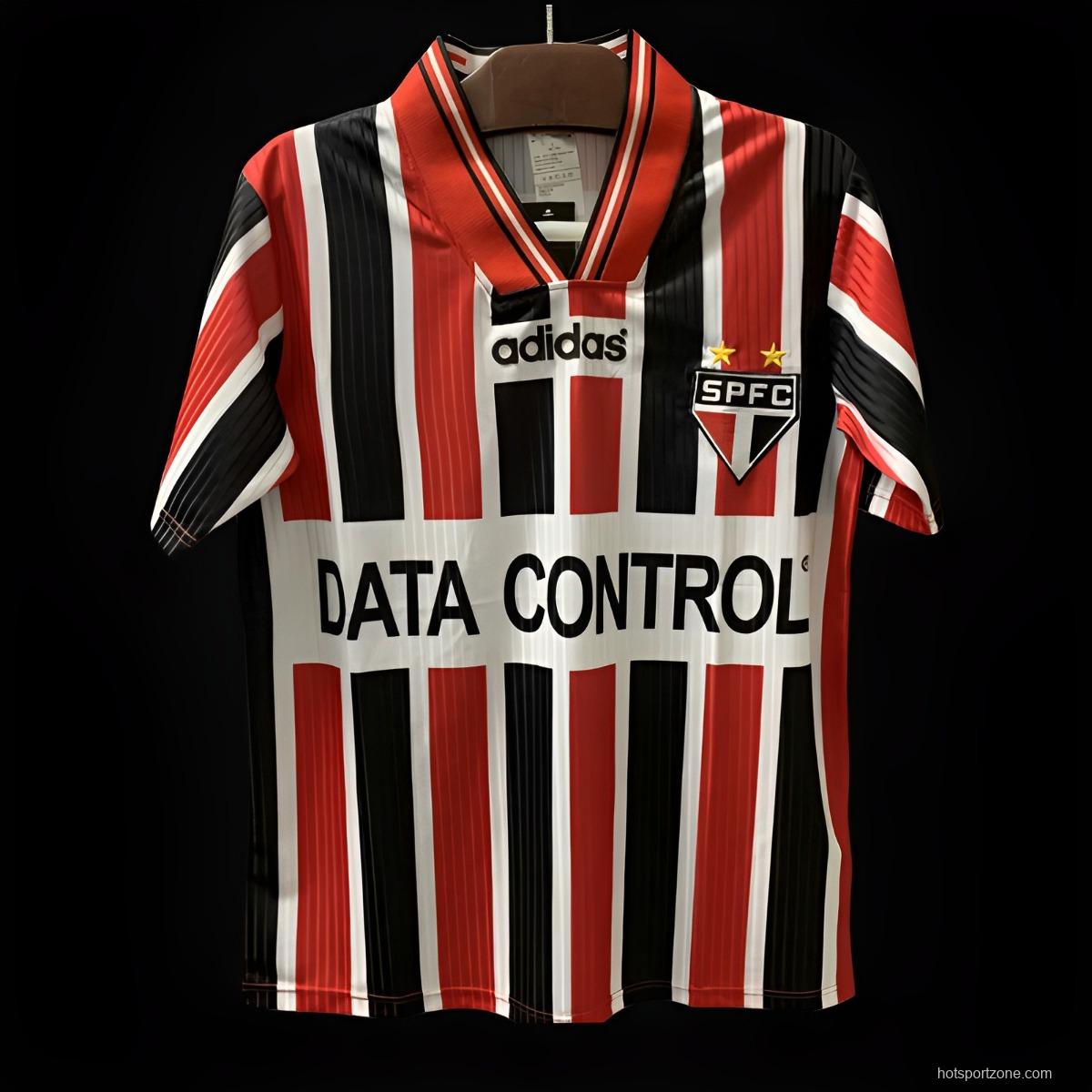 Retro 96/97 Sao Paulo Away Red Jersey