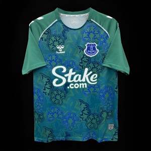 24/25 Everton Hummel Limited Edition Pre-Match Shamrock Green Special Jersey