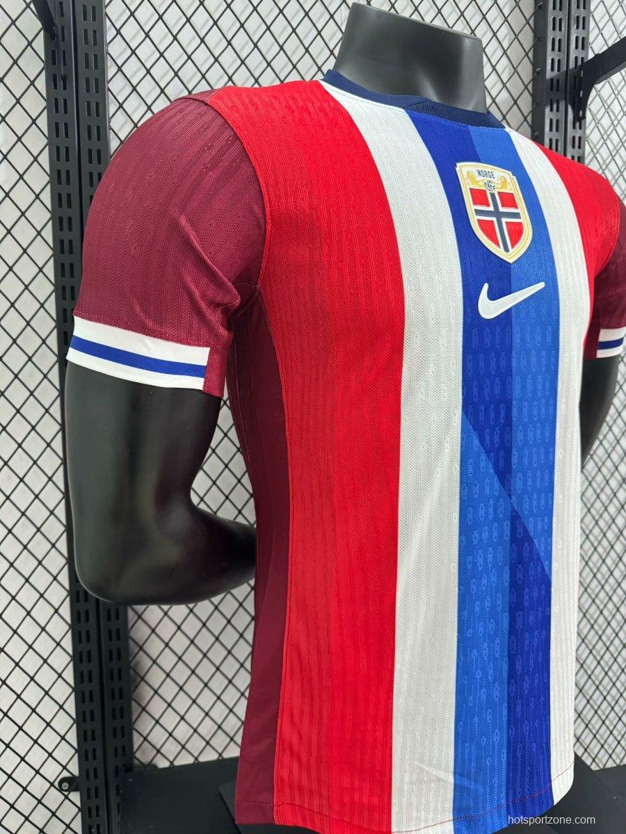 Player Version 2024 Norway Home Jersey