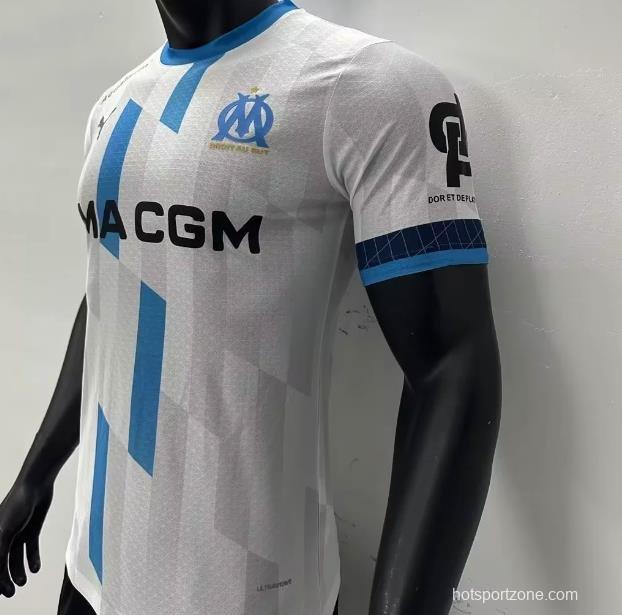 Player Version 24/25 Olympique Marseille X Team BDS Puma Esports White Jersey