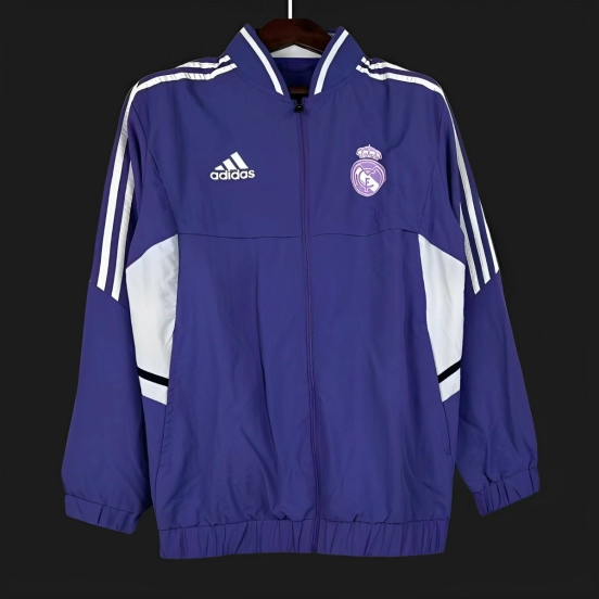 24/25 Real Madrid Blue Windbreaker