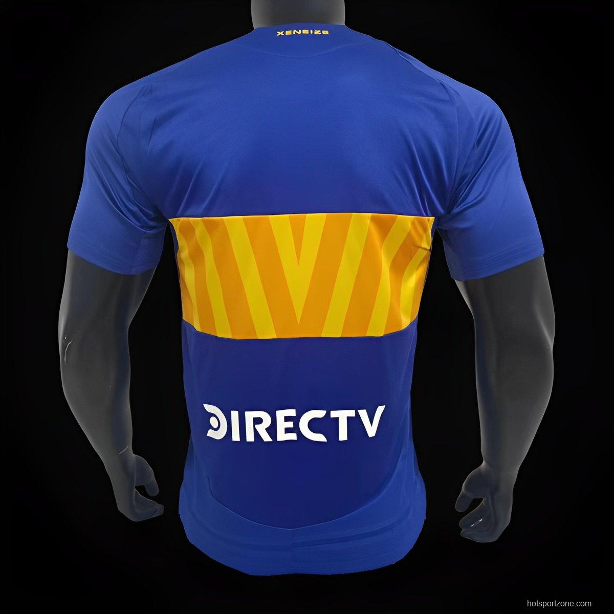 Player Version 24/25 Boca Juniors Home Jersey