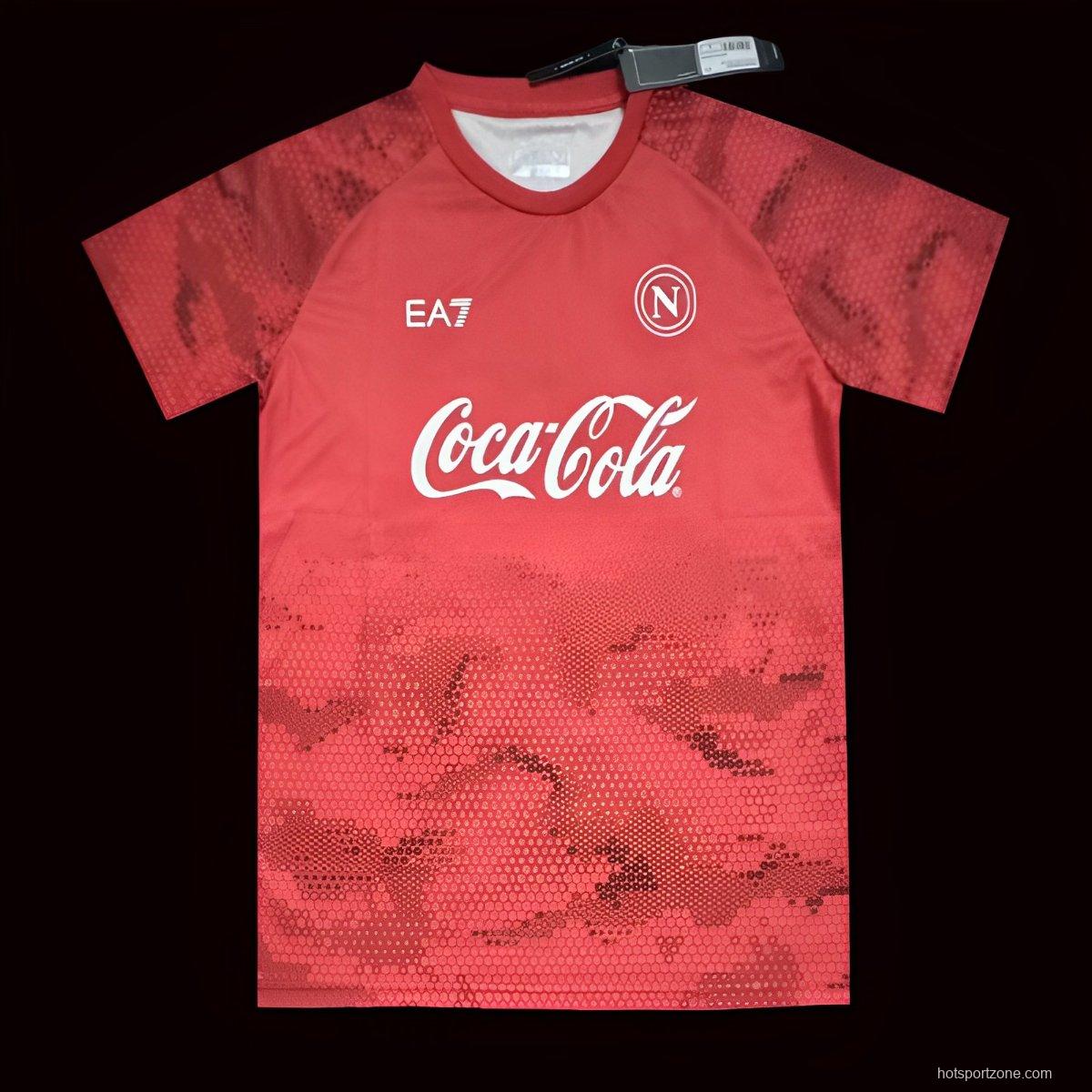 24/25 SSC Napoli Red Training  Jersey