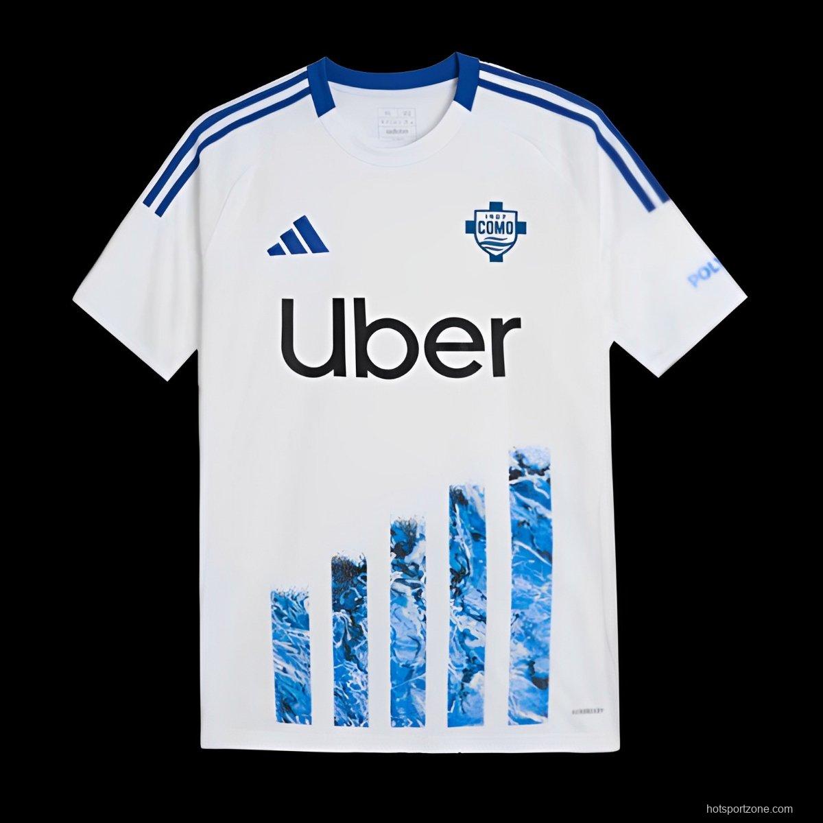 24/25 Como 1907 Away White Jersey