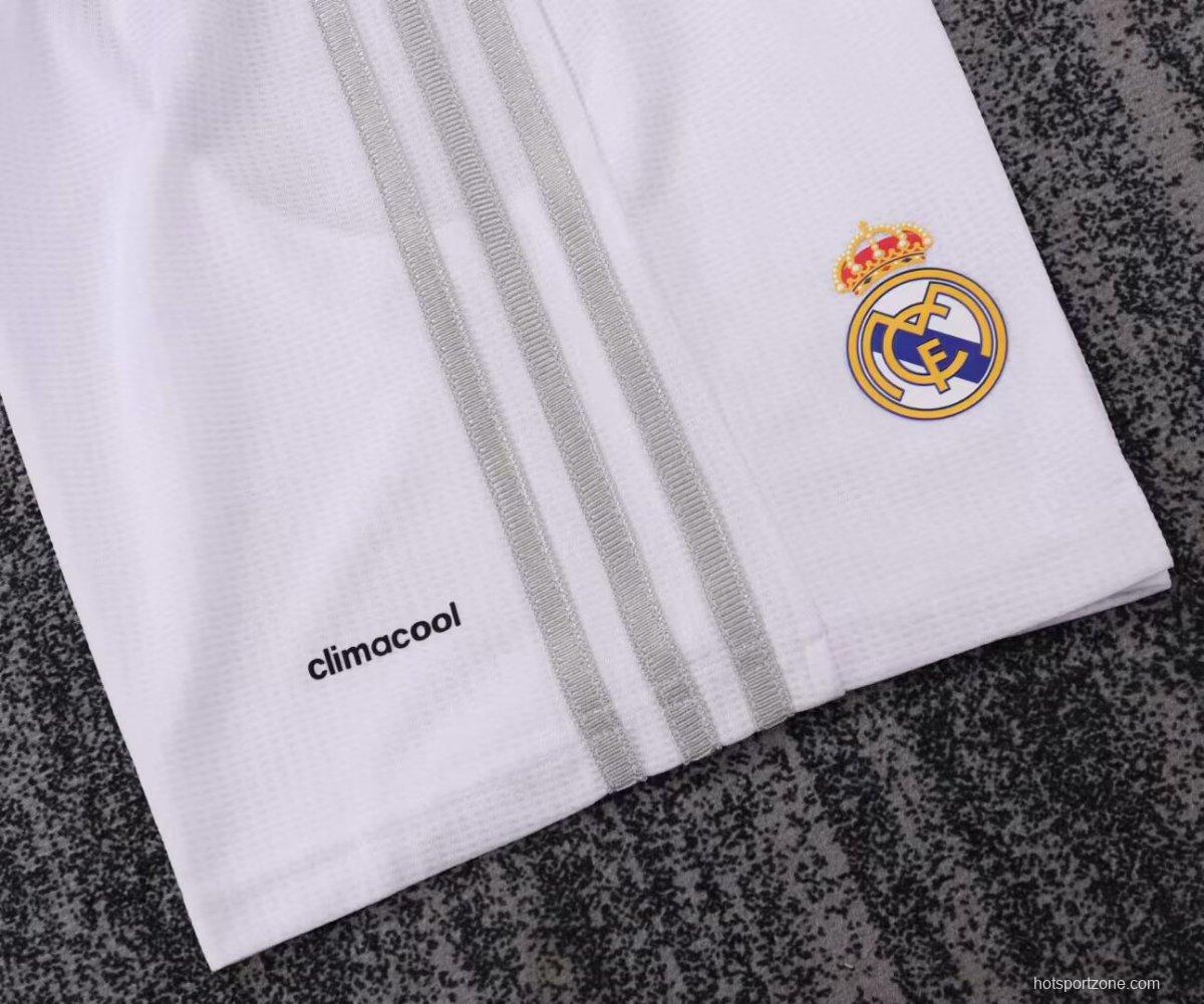 Retro Kids Real Madrid 15/16 Home Jersey