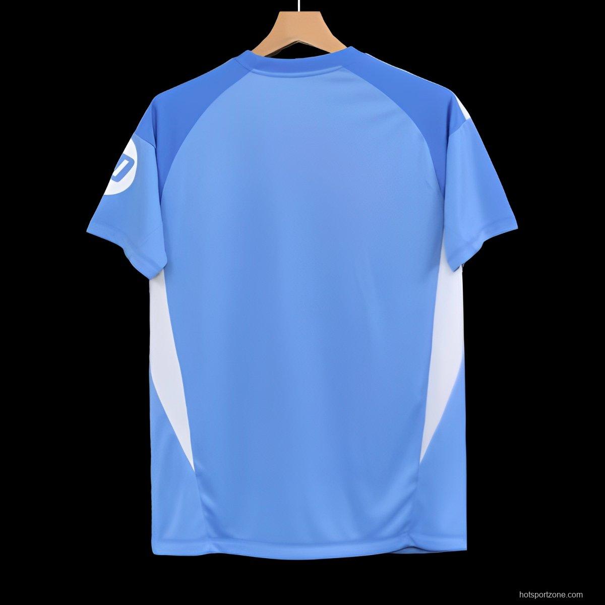 25/26 Real Madrid Blue Pre-Match Jersey