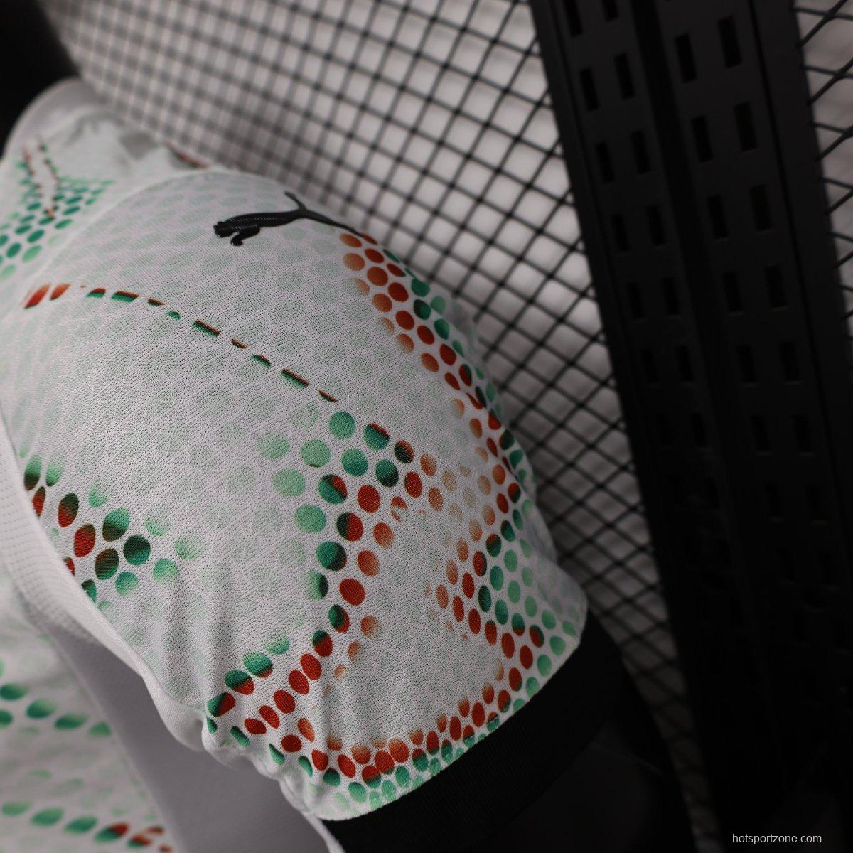 Player Version 2024 Portugal Away White Jersey