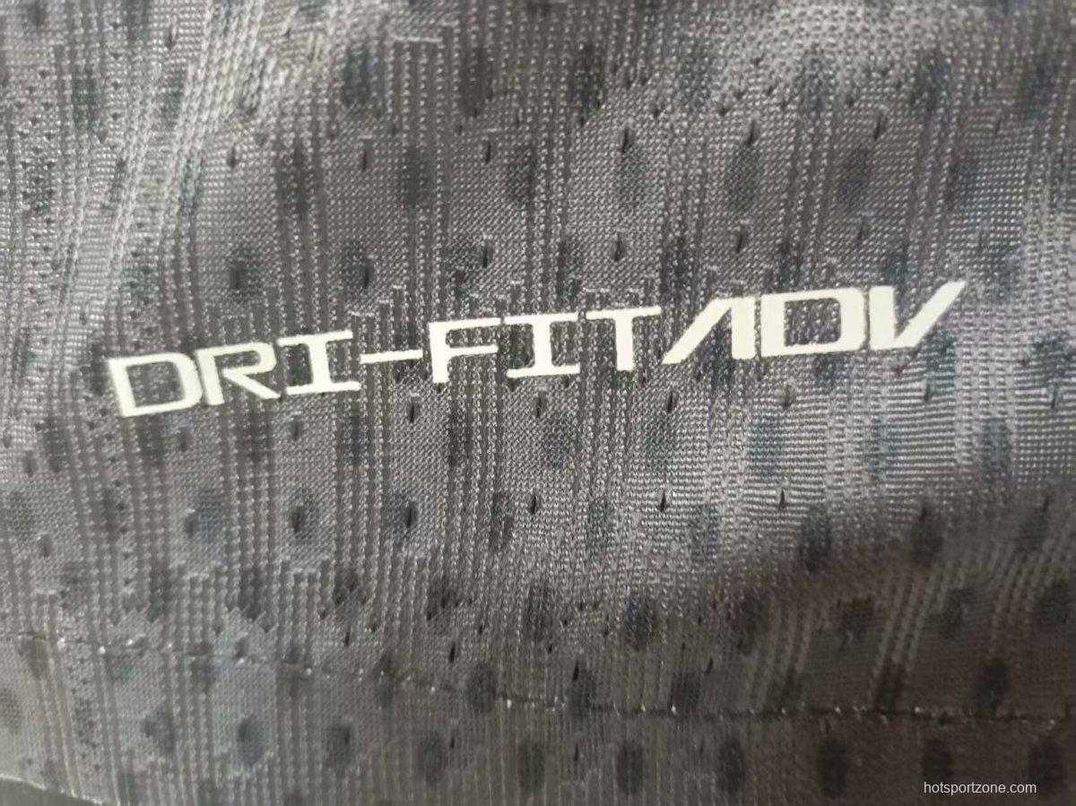 Player Version 25/26 FC Barcelona Black with White Line Pattern Jersey