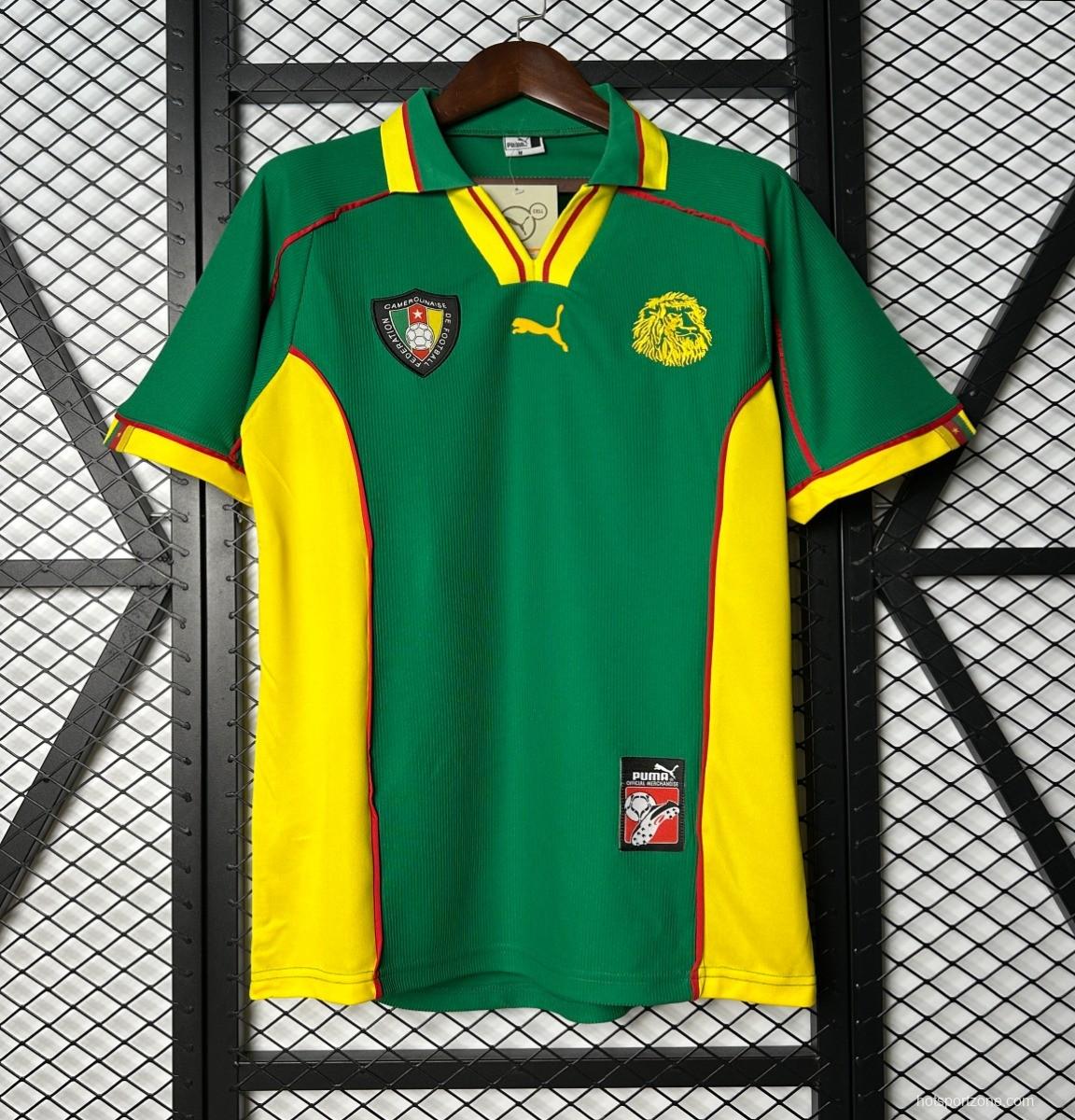 1998 Retro Cameroon Home Jersey