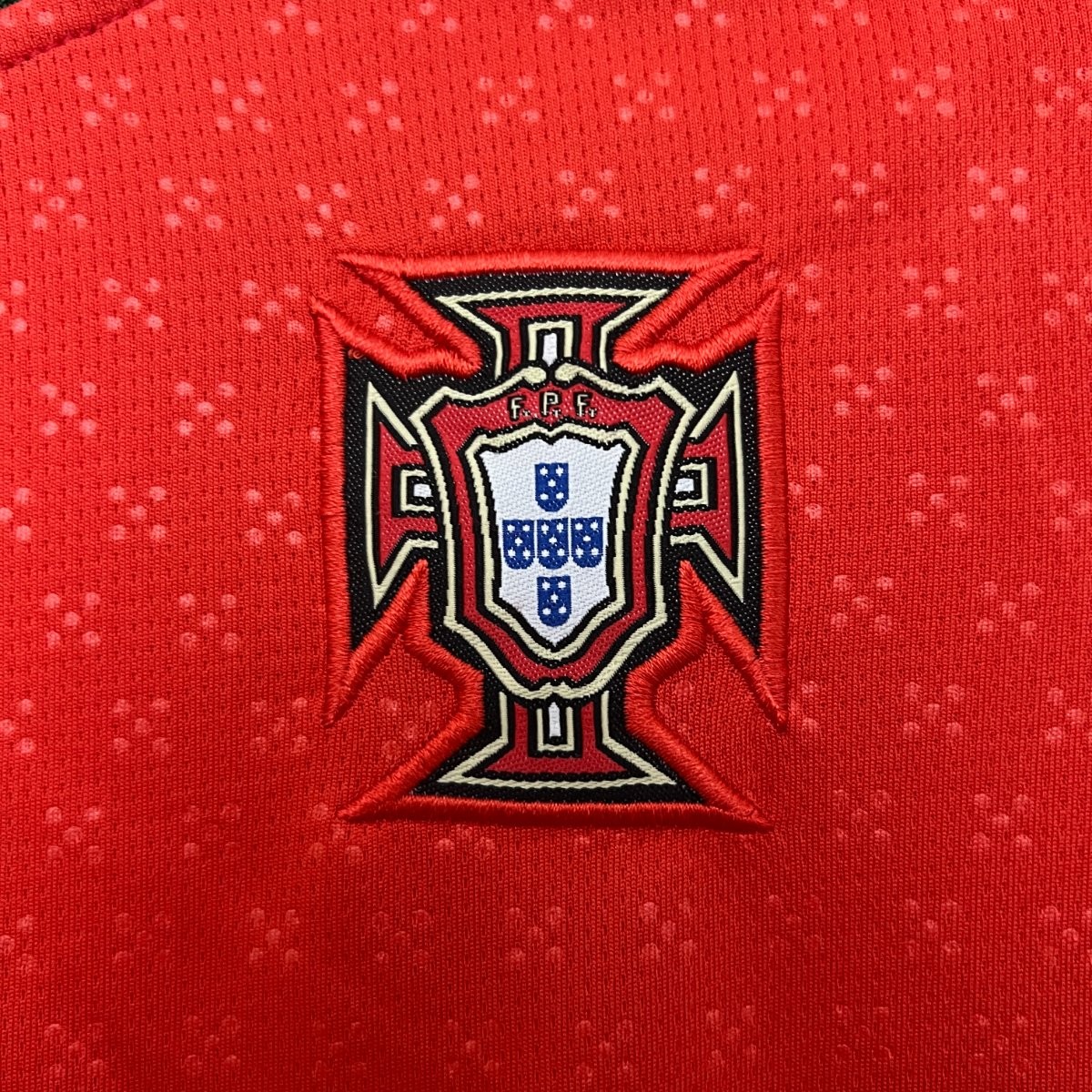 2025 Kids Portugal Home Long Sleeve Jersey