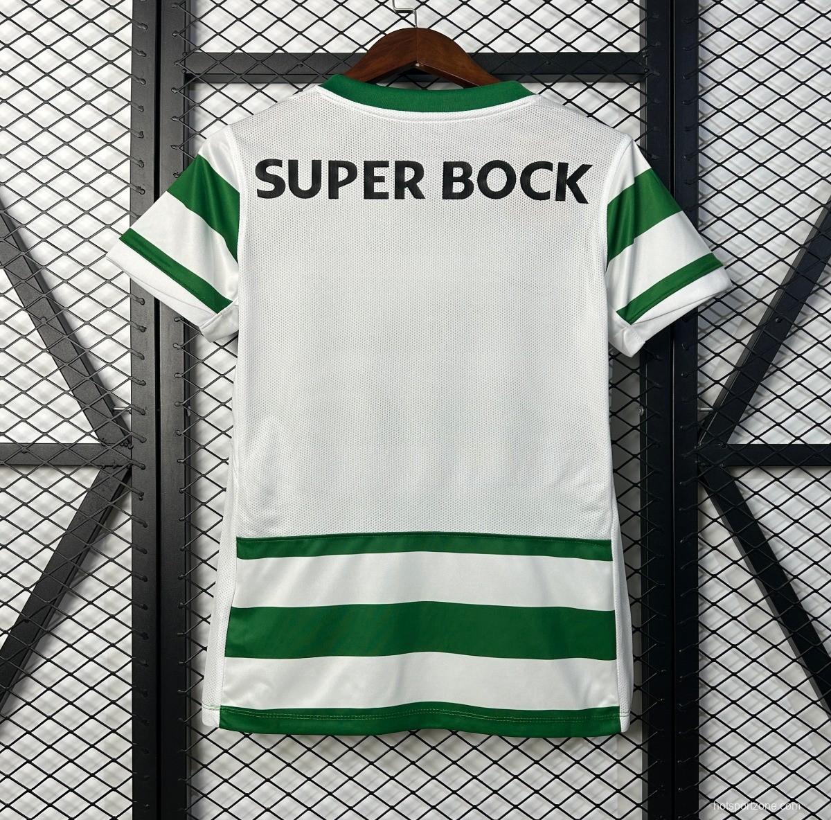 25/26 Women Sporting Lisbon Home Jersey