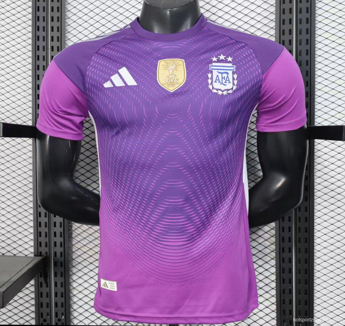 Player Version 2025 Argentina Purple Jersey