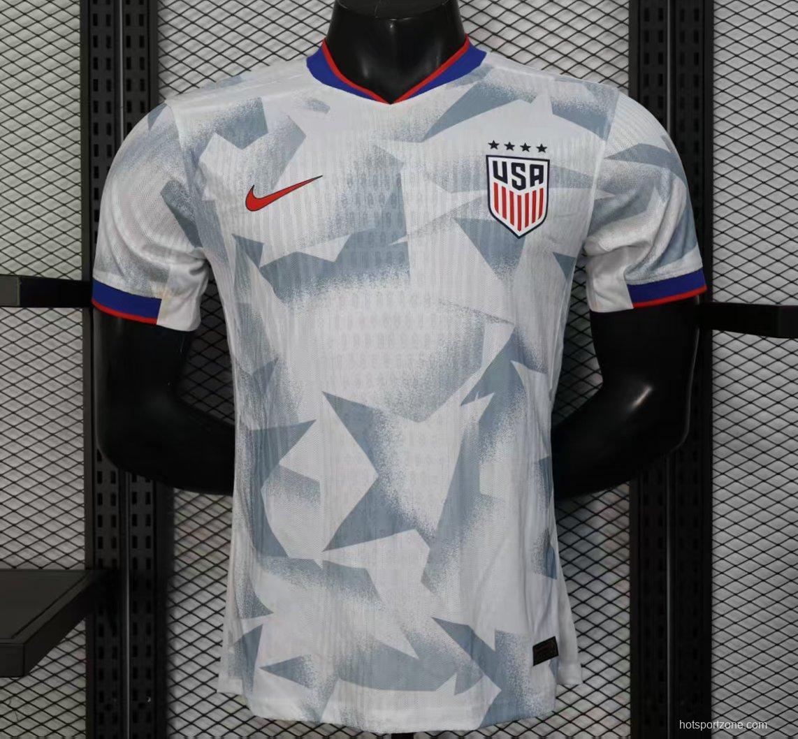 Player Version 2025 USA Home Jersey