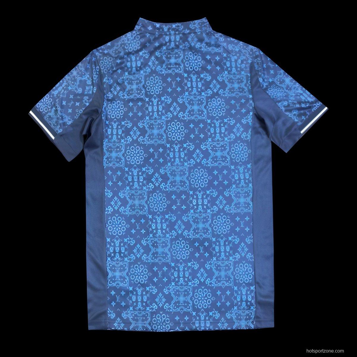 2025 Portugal Louis Vuitton Navy Special Jersey