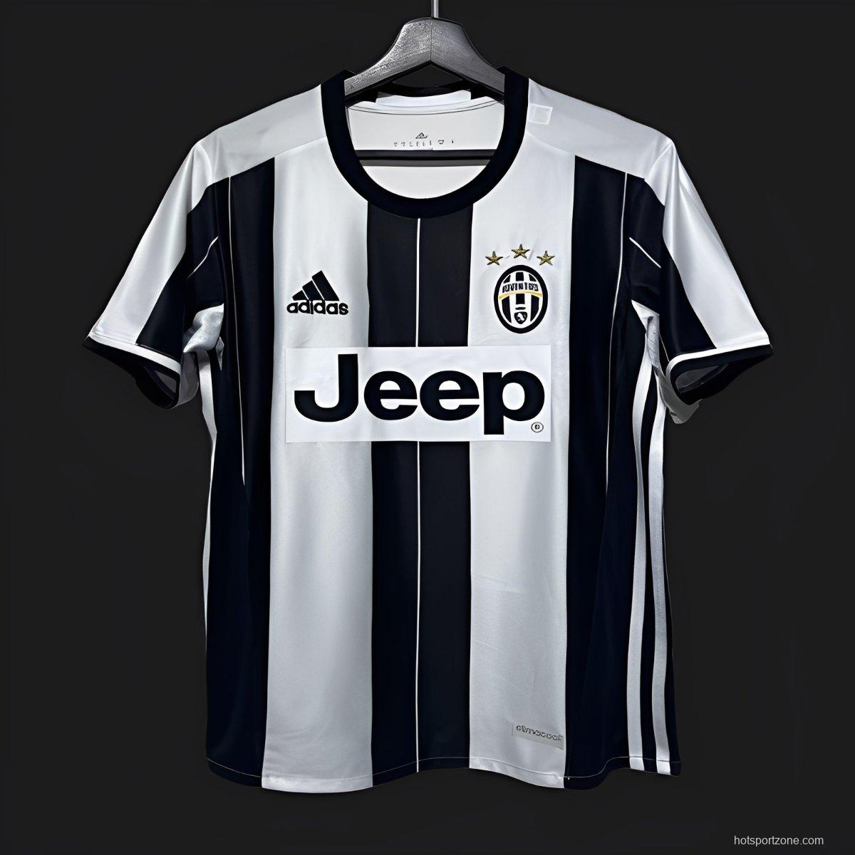 Retro 16/17 Juventus Home Jersey
