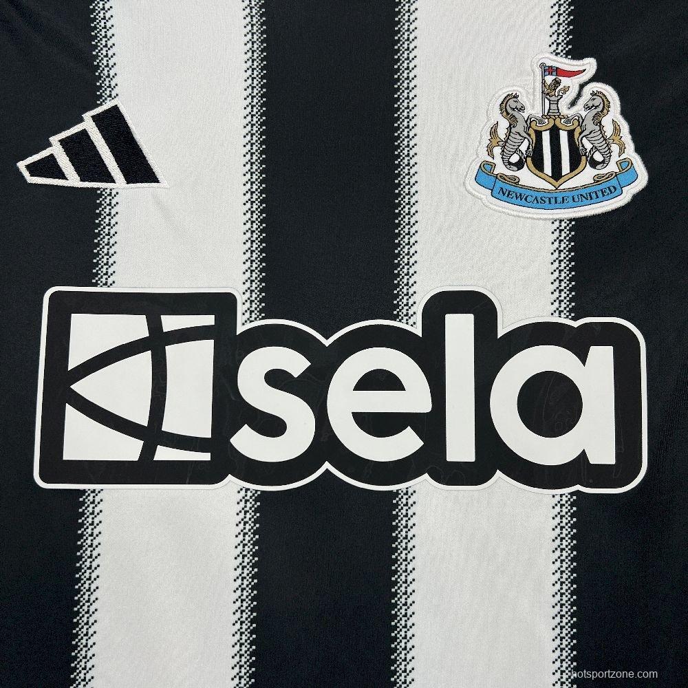 25/26 Newcastle United Home Long Sleeve Jersey
