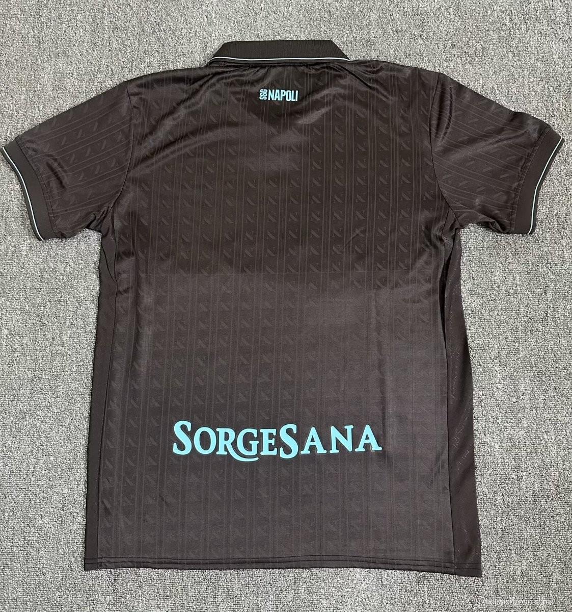25/26 Napoli Third Black Jersey