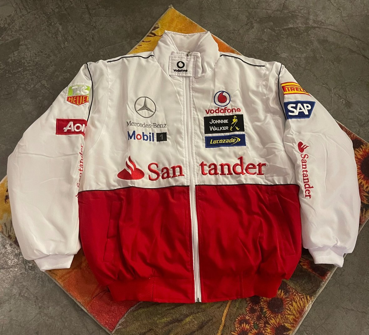 2025 New Adult F1 MOTO Jacket Ebroidered Cotton Padded F 1 Racing Jacket