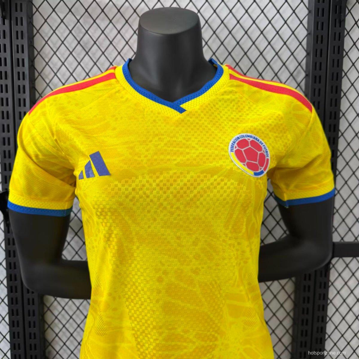 Player Version 2026 Colombia Home Women Jersey
