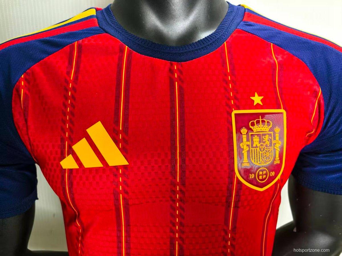 Player Version 2026 Spain Home Jersey