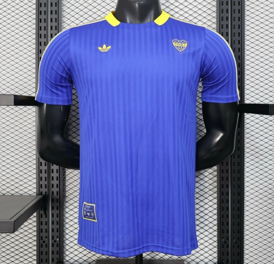 Player Version 25/26 Adidas Boca Juniors Terrace Icons Jersey