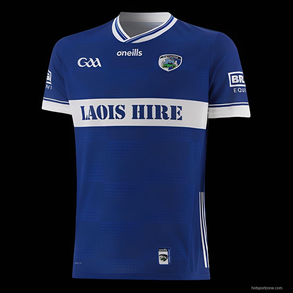 2026 Laois Blue with White Band Jersey