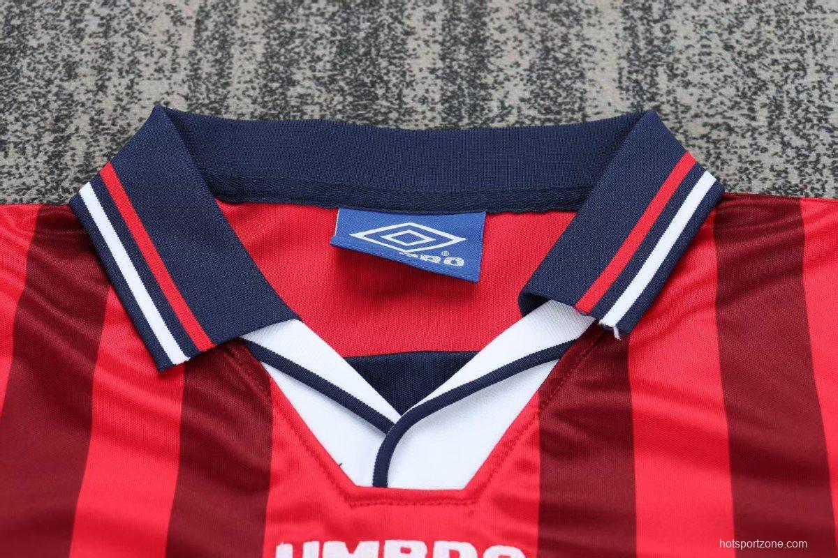 Retro Kids 1998 England Away Jersey