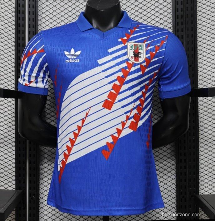 Player Version 2027 Japan Home Blue with Diagonal Graphic Jersey
