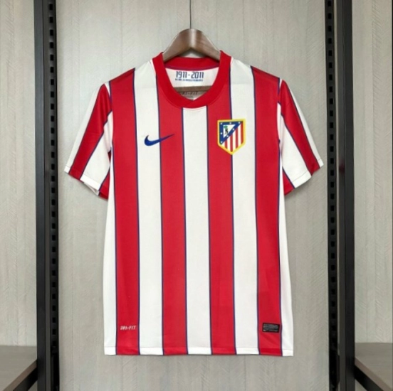 2011/12 Retro Atletico Madrid Champions League Edition Home Jersey S-