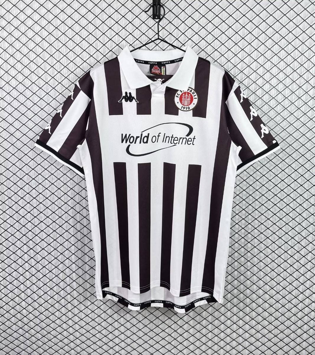 Retro 00/01 St. Pauli Home Jersey