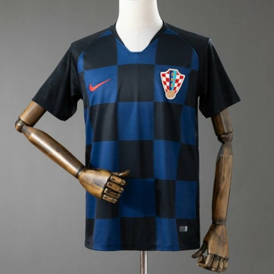 2018 Croatia Away Retro Jersey