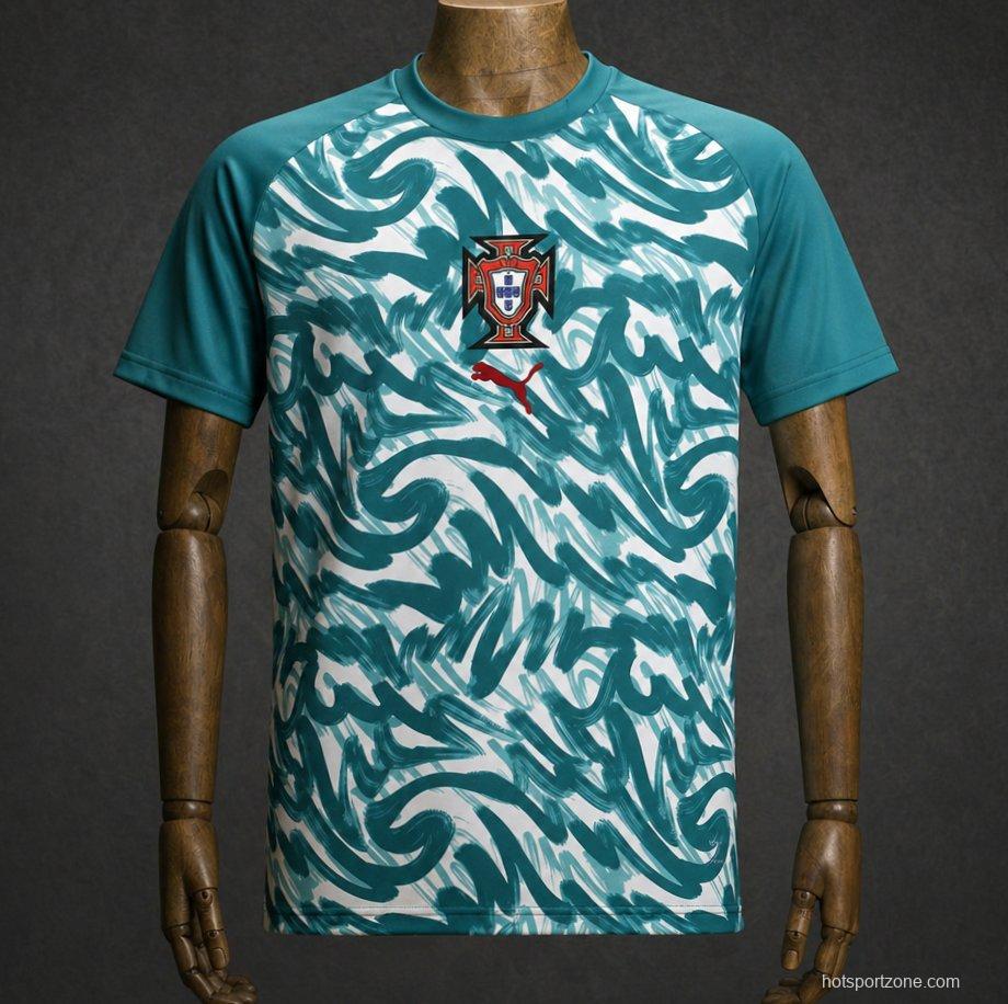 2026 Portugal Green Pre-Match Jersey