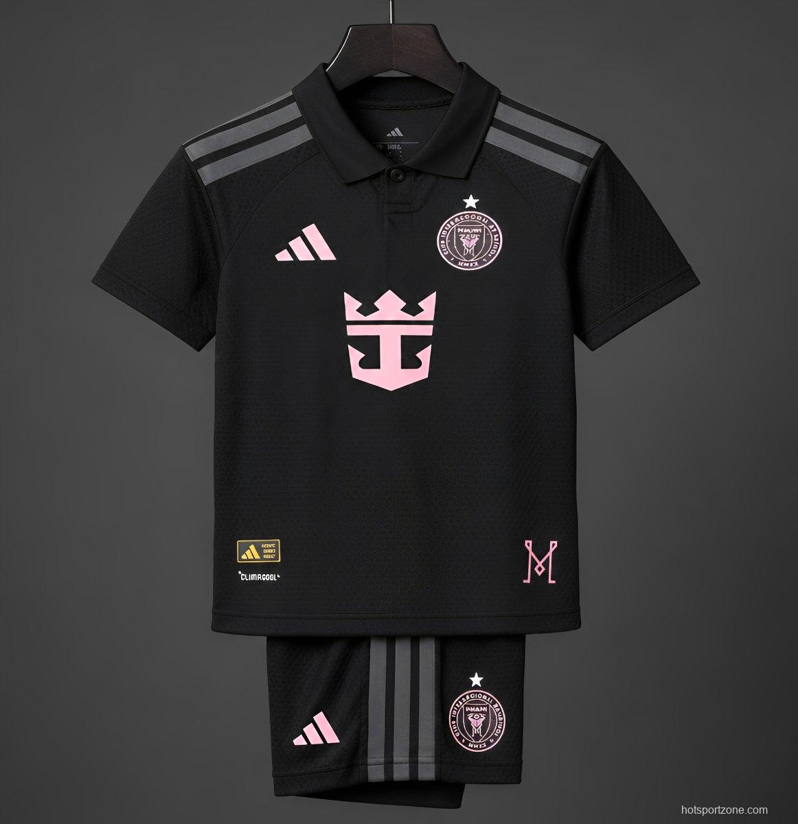 Player Version 26/27 Kids Inter Miami Away Black Jersey