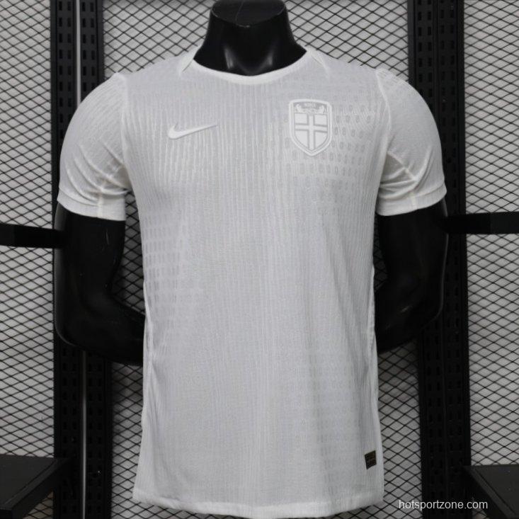 Player Version 2026 Norway White  Away Jersey