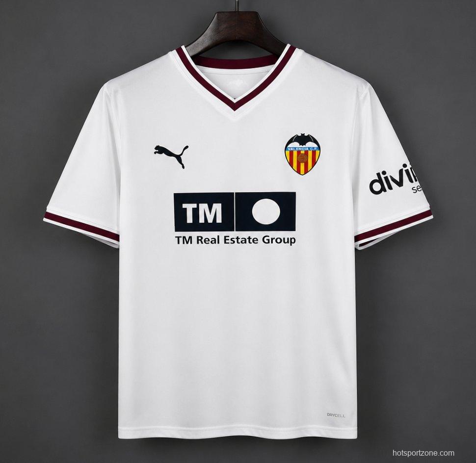 26/27 Valencia Home Jersey