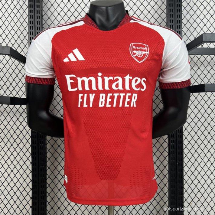 2026/27 Player Version Mens Arsenal Home Jersey