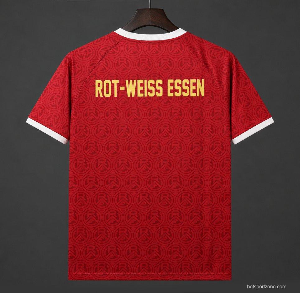 26/27 Rot-Weiss Essen 100Th Anniversary Red Jersey