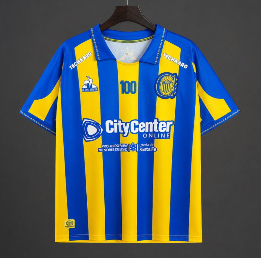 26/27 Rosario Central Home Gigante de Arroyito 100th Anniversary Edition Jersey