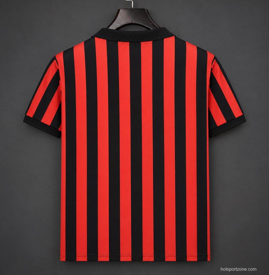 Retro 1963 AC Milan Home Jersey