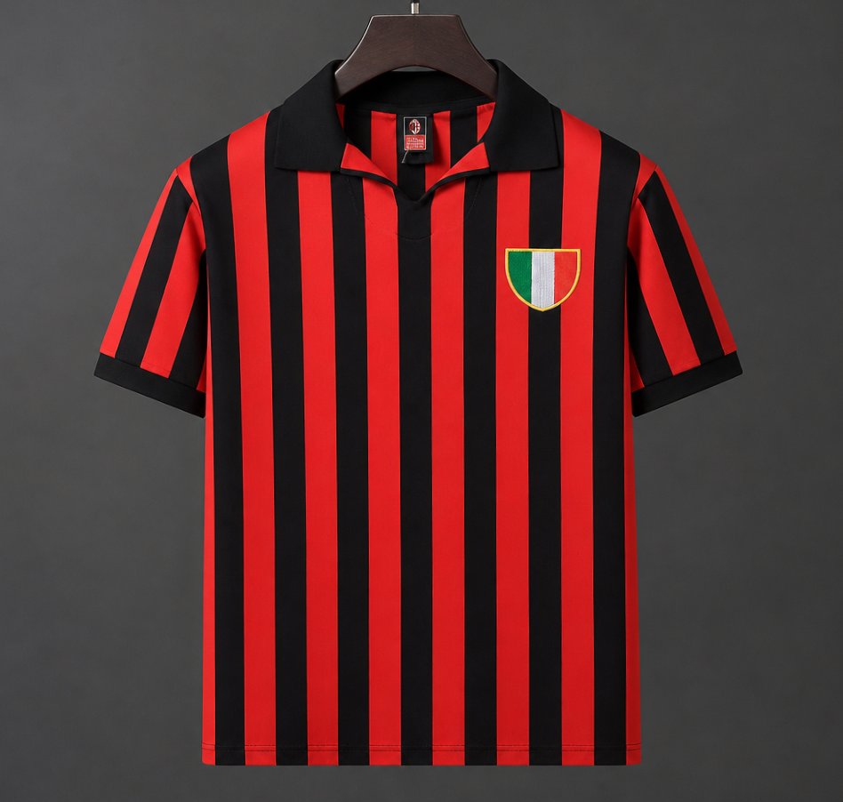 Retro 1963 AC Milan Home Jersey