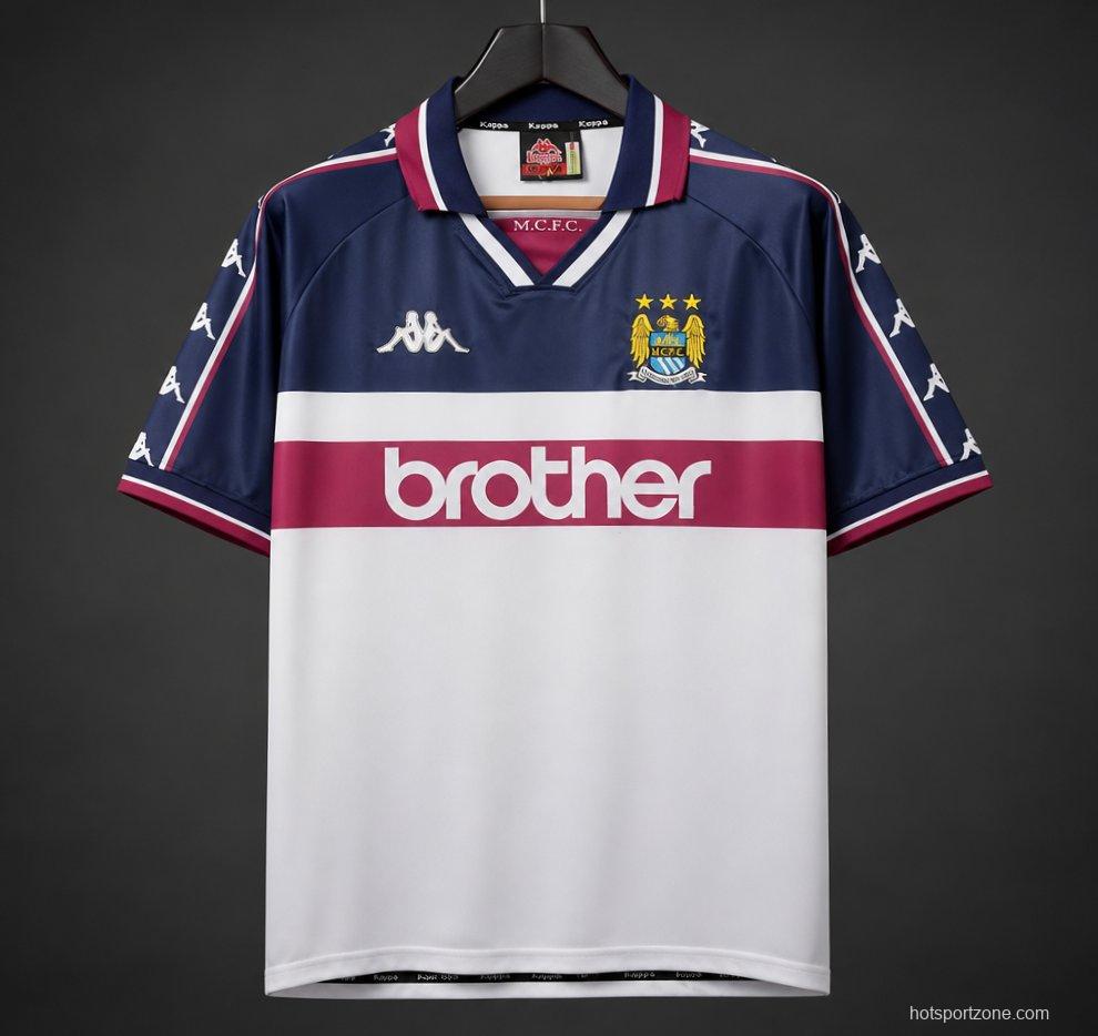 Retro 1997-98 Manchester City Away Jersey