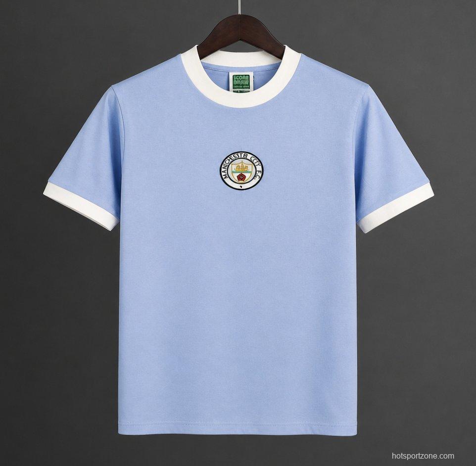 Retro Manchester City 1972 home Soccer Jersey